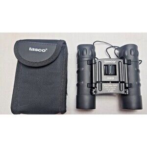 Tasco Black 10x25 Fully Coated Optics 294Ft/1000Yds 98M/1000M #168RB Binoculars